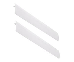 SOIMISS Remplisseur D'espaces Anti-huile Pour Cuisinière à Gaz 63,5 Cm Bande Résistante à Haute Température Blanc Protection De Surface La Cuisine Lot De 2 Bandes Pratiques