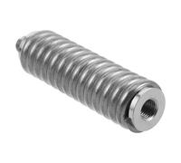 SOIMISS Ressort d'Antenne CB en Acier Inoxydable 3/8-24 Filetage Amortisseur Flexible pour Antennes Voitures Camions et Bateaux Support Résistant aux Chocs Fixation Radio Tout-Terrain