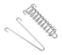 SOIMISS Ressort de Laisse pour Chien Grosse Race Amortisseur Acier Inoxydable Haute Résistance 11,5Kg Sécurité et Contrôle pour Promenade Randonnée Camping