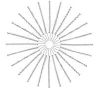 SOIMISS Ressorts Élastiques en Métal pour Bricolage, 50 Pièces pour Décoration Végétale au Crochet, Accessoires Faits Main Résistants aux Intempéries, pour Projets Créatifs de Bonsaïs et