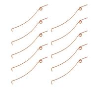 SOIMISS Ressorts Métalliques Longs pour Piano Droit, Kit de 10 Pièces de Remplacement pour Mécanisme de Clavier, Ressorts de Compression Solide pour Réparation et Entretien D’Instruments