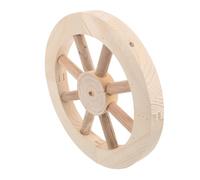 SOIMISS Roue Bois Vintage Décorative Suspension Murale Créative Style Campagne Décoration Rustique pour Maison Salon Jardin