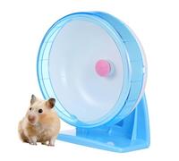 SOIMISS Roue de Course de Hamster Exercice entraînement la Roue Accessoires de Hamster Petit Animal de Compagnie Roue Hamster petg Roue de Gerbille Coureur de Hamster Silencieux PVC Blue