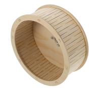 SOIMISS Roues Exercice Bois pour Hamster et Chinchilla Roue Silencieuse pour Petits Rongeurs Accessoire de Jeu pour Animaux de Compagnie