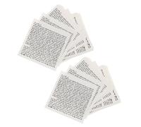 SOIMISS Rouleau de Mezouza Messianique 40 Pcs Parchemin de Bénédiction Biblique pour Porte, Décoration Juive Hébraïque, Symbole de Foi pour Fêtes et Protection Maison