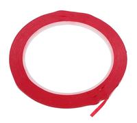 SOIMISS Ruban Adhésif pour Manche de Violon Rouge, Autocollant Guide des Doigts Ajustable, Outil d'apprentissage Pratique pour Débutants, Marqueur de Touche Violon Facile à Appliquer,