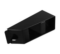 SOIMISS Sabot de Cartes en Acrylique Noir Étanche, Distributeur Multifonction pour Jeux de Table en Famille Bords Arrondis et Surface Lisse