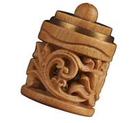 SOIMISS Sachet Parfumé Bois Sculpté DIY Pendentif Suspendu Portable pour Décoration Voiture et Maison Accessoire Aromathérapie Compact et Pratique Cadeau pour Occasions Spéciales