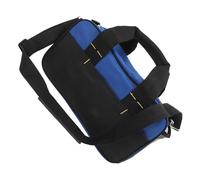 SOIMISS Sacoche à Outils Toile Résistante avec Bandoulière Réglable Capacité Multifonction pour Électricien Transport Portable et Organisation des Outils de Réparation