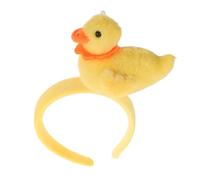 SOIMISS Serrage-tête Réglable et Préassemblé Canard Jaune Kawaii en Tissu et Plastique pour Fêtes de Célibataire et Défilés