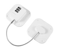 SOIMISS serrures de porte d'armoire door lock verrou portail Verrouillage sécurisé adulte réfrigérateur serrures de sécurité pour les armoires serrure de tiroir Plastique blanche