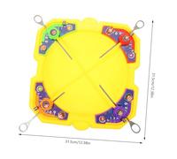 SOIMISS Set de Toupies de Combat pour Garçon Fille Éducatif et Résistant à Usure Jeu Interactif Familial avec Toupies et Lanceurs pour Compétition Amusante et Coordination Main-œil