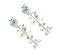 SOIMISS Sticker Mural Toise Garçon Fille Animaux Forêt Colorée Autocollant Décoratif Chambre Garçon Fille Mesure Hauteur Amovible avec Stickers pour Suivi Croissance Set