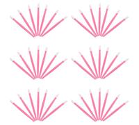 SOIMISS Stylo de Sculpture D'ongles Multifonction 100 Pièces Rose Bâtonnets Repousse-ongles et Applicateurs Strass pour Décoration Nail Art et Entretien Cuticules à Domicile Voyage