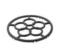 SOIMISS Support à Casserole Accessoire Encastrable en Fer Noir pour Cuisinière à Gaz Anneau Antidérapant Équilibrant Petites Casseroles et Poêles la Cuisine
