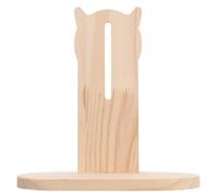 SOIMISS Support Bois Solide pour Roue de Course Hamster Rack Stable et Silencieux pour Exercice Petits Animaux Accessoire pour Roue Bois Hamster Nain