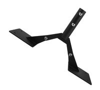 SOIMISS Support de Girouette de Toit Réglable en Métal Robuste, Compatible Mâts de Drapeau, Résistant aux Intempéries pour Jardin et Décoration Extérieure, Fixation Stable pour