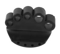 SOIMISS Support de Pigment pour Tatouage Noir Porte-gobelets à Encre Plastique Solide Usage Professionnel et Domestique Salon de Beauté