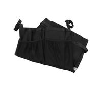 SOIMISS Support de Transport Pliable pour Bouteilles D'oxygène Double en Tissu Oxford Imperméable, Ceinture Réglable, Compatible Fauteuil Roulant, Sacoche Portable pour Cylindre