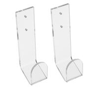 SOIMISS Support Mural Métallique pour Clavier Mécanique et Gaming, Bureau Organisé pour Joueurs, Lot de 2 Pièces, Compatible, Transparent, Rangement Mural Optimisé pour Espace Limited