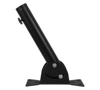 SOIMISS Support Mural pour Antenne TV Extérieure en Acier Robuste Réglable pour Antenne Plate et Mât D'antenne Kit Fixation Mural Polyvalent pour Installation WiFi et Station Météo Usage