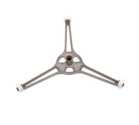 SOIMISS Support Plateau Tournant pour Micro-ondes Anneau Guide avec Roulettes pour Rotation Stable Support Trépied Robuste Facile à Nettoyer et Compatible Multi