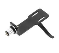 SOIMISS Support pour Tête de Platine Vinyle en Alliage D'aluminium 65 Mm Noir Accessoire de Remplacement Porte-cellule Robuste Compatible Platine Dj et Phonographe