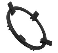 SOIMISS Support pour Wok Fonte pour Cuisinière à Gaz Anneau Antidérapant Compatible avec Brûleurs et Plaques de Cuisson