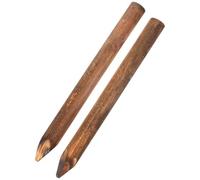 SOIMISS Support Stable en Bois Marron pour Arbres, 2pcs, Installation Facile, Cadre Décoratif Extérieur pour Parcs et Aménagement Paysager