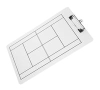 SOIMISS Tableau Tennis Effaçable PVC Non Magnétique pour Entraîneurs Planche Stratégie Polyvalente pour Tennis et Hockey Outil et Facile à Nettoyer pour Coaching