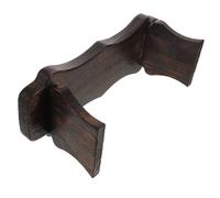 SOIMISS Tabouret en Bois Massif Style Japonais Petit Repose-Pieds Vintage pour Salon Chambre ou Entrée Marchepied Multifonction Design Compact et Léger Plateforme Stable pour