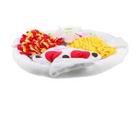 SOIMISS Tapis à Renifler Anti-odeurs pour Chien Mangeoire Lente Solide Antidérapant Taille Moyenne Entraînement Alimentaire pour Chiens Adultes