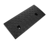 SOIMISS tapis de rampe rampes d'allée rampe de tranchée en plastique rampe de protection de câble rampe de levage de voiture rampe d'entrée en plastique rampe de scooter ou Noir