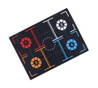 SOIMISS Tapis d'entraînement de basket-ball antichoc et insonorisé pour amélioration de la mobilité et du contrôle du ballon intérieur