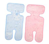 SOIMISS Tapis D'été Pour Poussette 71x33 Cm Coussin Absorbant La Sueur Double Couche Respirant Pour Bébé En Balade