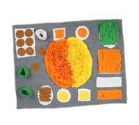 SOIMISS Tapis Renifleur pour Chien Tapis Interactif de Formation Lent Nourriture pour Animaux Soulage Stress et Stimule Odorat