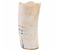 SOIMISS Tasse Corne à Boire Matériau Mug Polyvalent pour Bière Thé Café et Whisky Design Unique pour Maison Bureau et Fête