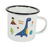 SOIMISS Tasse Émaillée Cartoon Petite Tasse Polyvalente pour Lait et Boisson Design Simple et Facile à Nettoyer Pratique pour Usage