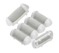SOIMISS Têtes de Remplacement Faciles à Changer pour Éliminer Callosités et Peau Sèche Lot de 6 Accessoires en Plastique pour Râpe Électrique Pieds