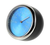 SOIMISS Thermomètre Numérique de Tableau de Bord Luminous avec Horloge Électronique Mini Thermomètre pour Intérieur de Voiture Décoration de Bleu