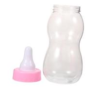 SOIMISS Tirelire de Bouteille pour Garçon et Filles Tirer de Bouteille de Lait Plastique Transparent Anniversaire Décoration de Bureau Amusante 1 Pièce