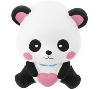 SOIMISS Tirelire Panda Créative D’Animal Décoration de Bureau Banque de Pièces Large Fente Bouchon Amovible en Plastique Présent Anniversaire et Fête 1 Pièce