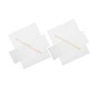 SOIMISS Toile de Remplacement pour Chaise de Réalisateur Pliable, Lot de 2 Set de Pièces, Tissu Naturel 52x16/48x38 Cm, Housse Confortable et Résistante Adaptée aux Fauteuils Inclinables