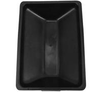 SOIMISS Toilette de Chevet Portable Noire pour Fauteuil Roulant, Pot Amovible en Plastique Épais, Chaise Percée pour Personnes Âgées et Handicapées, Seau de Toilette Compact et Léger