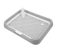 SOIMISS Toilette pour Chien Intérieure Abs Bac à Litière Grand Volume Plateau Anti-dérapant pour Chiots et Petits Chiens Facile à Nettoyer avec Parties Amovibles