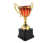 SOIMISS Trophée en Plastique pour Garçon et Filles, Bleu, Finition Dorée | Récompense de Compétition, Design Rouge, pour Baseball et Courses, Événements Familiaux, École