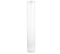 SOIMISS Tube de Rangement pour Volant de Badminton Portable Transparent | Plastique Blanc, Stockage Sécurisé Compact, Usage Intérieur Extérieur, Volant Badminton