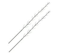 SOIMISS Tuteur De Plantes Grimpantes en PP Lot De 2 100 Cm pour Jardin Et Balcon Support De Plantes D'intérieur Treillis De Support Cadre pour Framboisiers Et Légumes