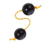 SOIMISS Œufs à Percussion Musicaux Plastique Robustes Shaker Musical pour Garçon Fille Éducatif Précoce pour Apprentissage Rythme et Coordination Diamètre Noir