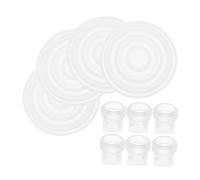 SOIMISS Valves Silicone Pour Tire-lait Étanches Et Faciles à Nettoyer Inserts De Bride Flexibles Pour Pompes De Rechange Compatibles